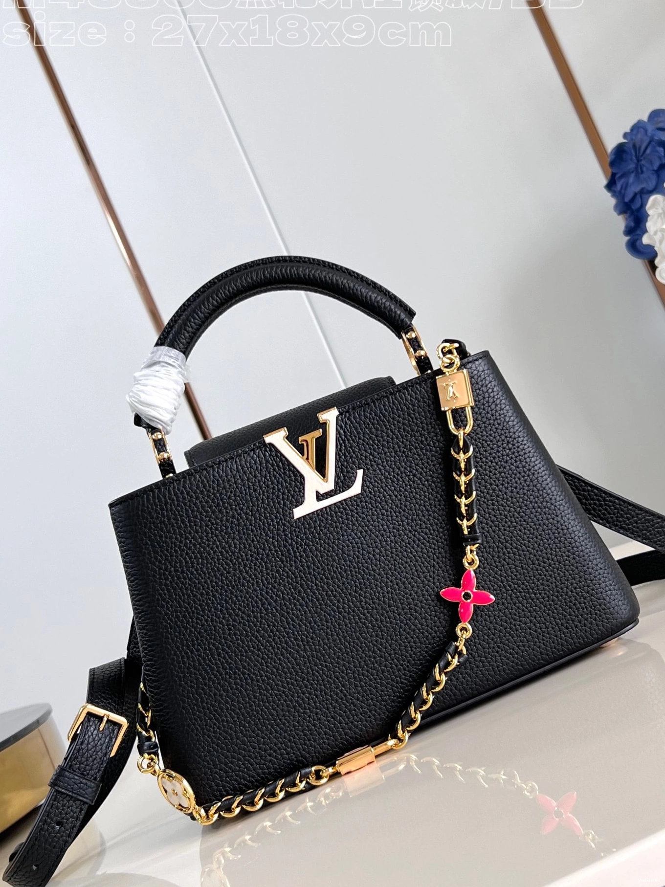 LOUIS VUITTON BB-27*18*9CM CAPUCINES 0819